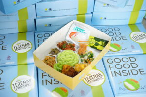 Nasi Pandan Kotak